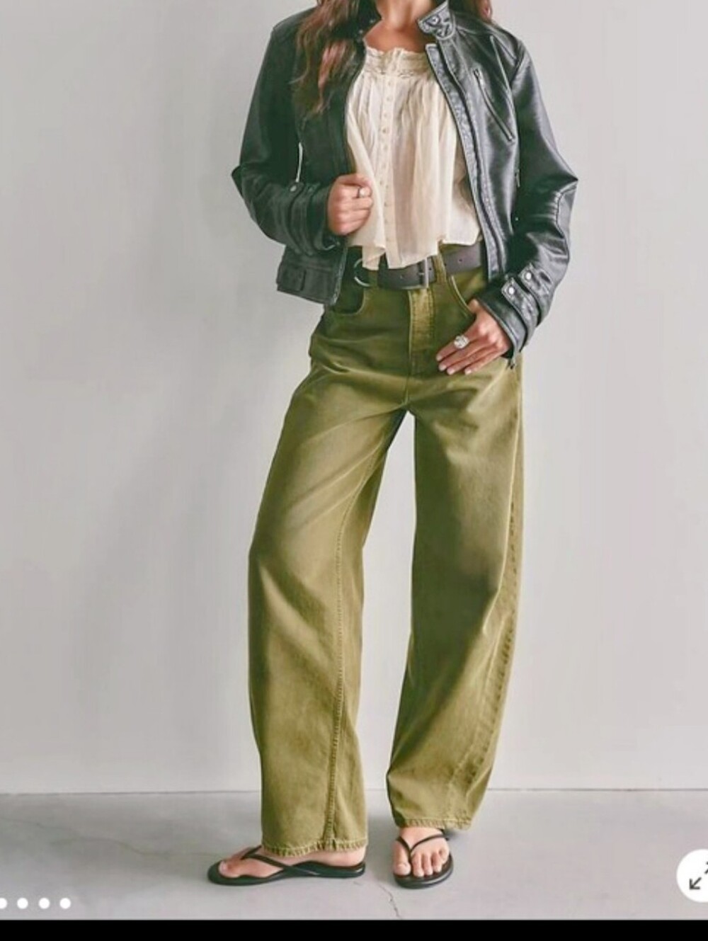 NWT We The Free Truro Baggy Puddle Jeans CURRENT ONLINE